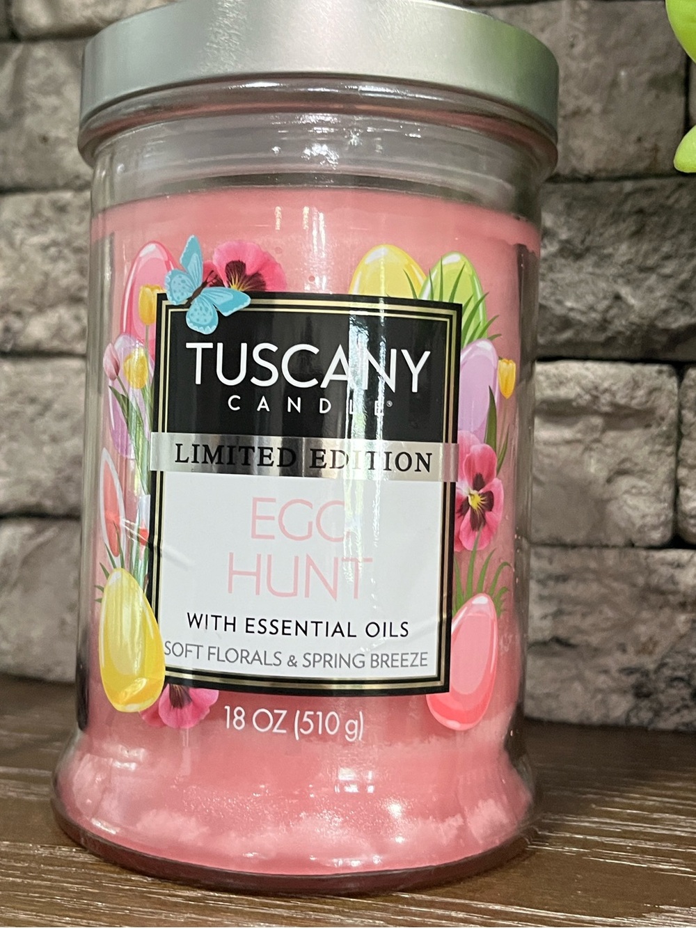 Tuscany Candle Limited Edition-Retired Floral-Spring Breeze 2-wick ~New~ 18oz